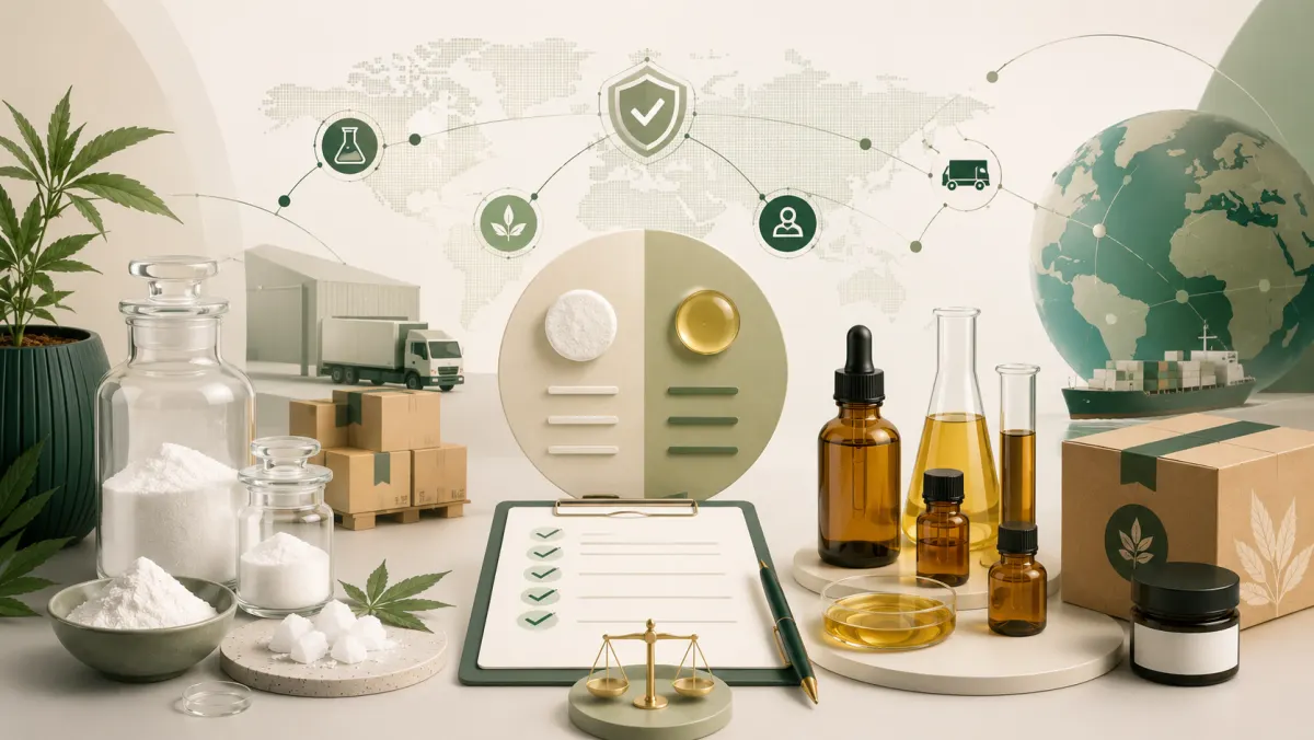 Side-by-side wholesale category comparison of isolates and distillates for B2B buyers evaluating sourcing fit.